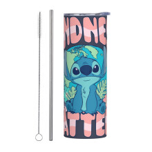 Stitch Tumbler Cup Insulated Stainless Steel 20 oz