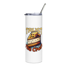 Cheesecake dessert tumbler white 20 oz