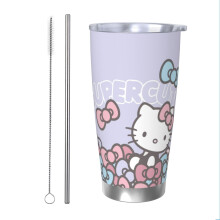 Hello Kitty insulated tumbler 20 oz stainless steel