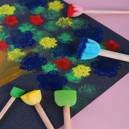 LOVEVER painting sponge brush set 5 pcs 2