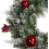 Flocked Mixed Pine Artificial Christmas Wreath 24 inch Unlit 3