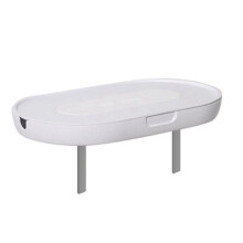 TV Mount Router Stand with Shelf for Set-Top Box and