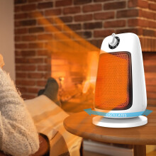 Jacenvly mini electric heater 1500W office home use