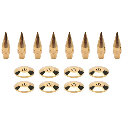 Copper Speaker Spike Isolation Stands 8 Pairs