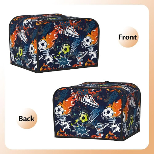 Toaster Cover 4-Slice Waterproof Reusable 2