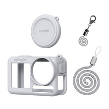 Silicone Cover Case and Lens Cap with Lanyard for DJI Osmo
