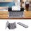 Bluetooth keyboard aluminum foldable 104-key 1