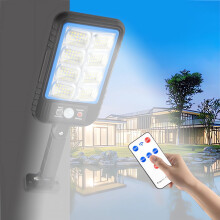 Solar Outdoor Flood Light with Motion Sensor 4-Pack