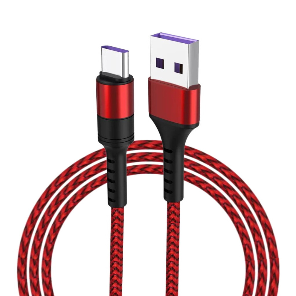 Jacenvly Usb 3.0 Type-C Nylon Charging Cable 5A Fast Charge 946140182278