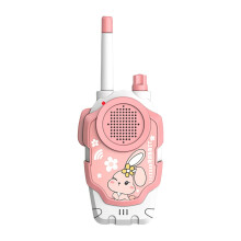 Walkie talkies voor kinderen, oplaadbaar, 2 stuks, handzame walkie talkies voor buitenactiviteiten zoals kamperen en spelletjes, en als verjaardags-