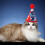 Pet Flag Hat with Sequin Bow Tie and Triangle Scarf 1