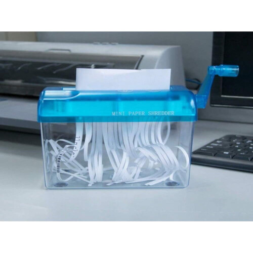 LOVEVER hand-cranked file shredder A6 1 pc 1