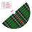 Christmas tree skirt plaid 48 inch thick rustic holiday 5
