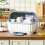 Kitchen Dishware Organizer with Adjustable Rack and Lid 4