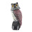 Garden owl sculpture battery powered with motion detection 5