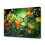 Molecular Microstructure Canvas Poster 12x18 inch 1