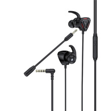 Jacenvly gaming wired earphones with mic 3.5mm