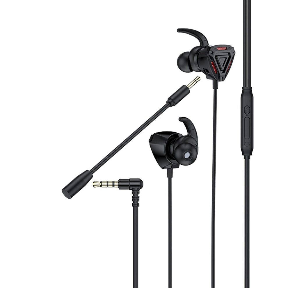 Jacenvly Gaming Wired Earphones With Mic 3.5Mm 946140190907