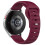 Silicone Watch Band Sweat-Resistant Solid Color 20mm 3