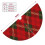 Christmas Tree Skirt Plaid 36 Inch 5