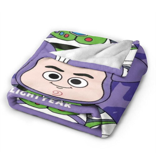 Buzz Lightyear plush throw blanket 50x60 inches 1