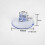 Mini suction cup light string clips 40mm clear PVC 2