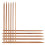 Bamboo double-pointed knitting needles set 11 sizes 13cm 2