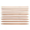 Bamboo double-pointed knitting needles set 11 sizes 13cm 6