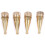 Hi-Fi Speaker Spikes Copper M8 Thread 36.2mm H 8pcs 2