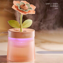 Mini humidifier 260ml portable with flower design