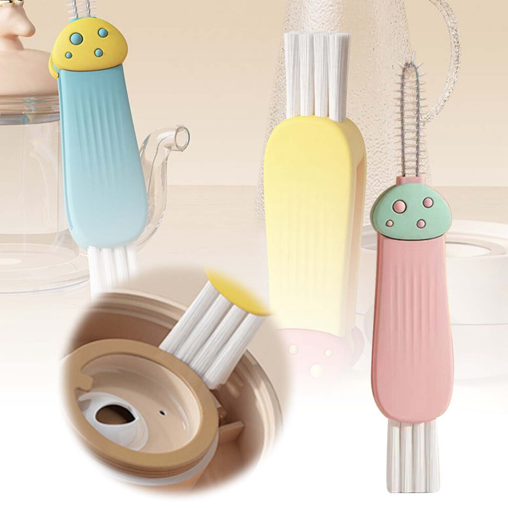 Cup Lid Cleaning Brush Mini Detail Brush for Baby Bottles 1