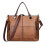 Women's Leather Handbag with Slanted Strap 1