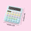 Lksixu Mechanical Calculator 12-Digit Solar Battery Dual 4