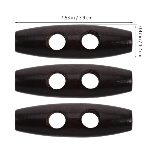 LIYUNMIAO coat replacement buttons horn wood 20pcs 2