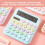 Mechanical Calculator 12-Digit Colorful Desktop with 15 6