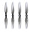 Nazgul 4030 propeller 4-inch 2-blade transparent grey 4