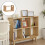 LIYUNMIAO desktop organizer shelf small bookshelf 3-tier 3