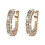 Bohemian half earrings for women, 1 pair 2