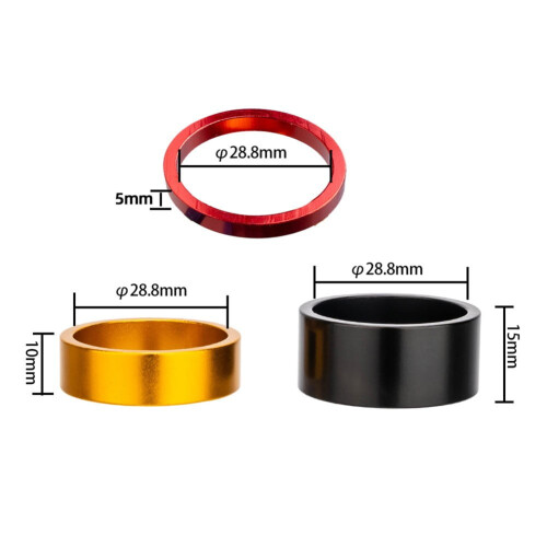 Bicycle Fork Gasket for Mountain and Road Bikes 28.6mm 1