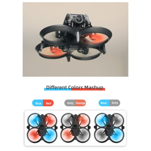 Έλικες χαμηλού θορύβου συμβατές με DJI Avata, πτερύγια προπέλας γρήγορης 1