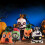 Halloween candy bags mummy pattern reusable drawstring 7