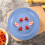 Lksixu plastic dinner plates set 5 pcs 5.7 inch 8