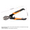 Mini bolt cutter 8-inch heavy duty wire and cable cutter 4