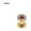 Stainless Steel Rhinestone Ear Plug 1 Pc 6