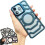 Carbon Fiber Open-Frame Case with Camera Holder for iPhone 1
