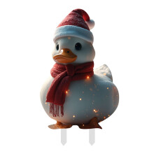 Christmas ground stake garden decoration colorful 1 piece