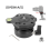 Panoramic Head Tripod Seat Base for DSLR Camera Horizontal 7