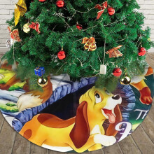 Christmas Tree Skirt Fox and the Hound 36 inch