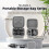 Carrying Case for DJI Avata 2 Goggles 3 RC Motion 3 7