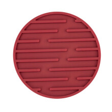 Silicone Round Insulated Drain Cap Soft Vertical Pattern